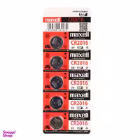باتری سکه ای مکسل مدل CR2016 بسته 5 عددی