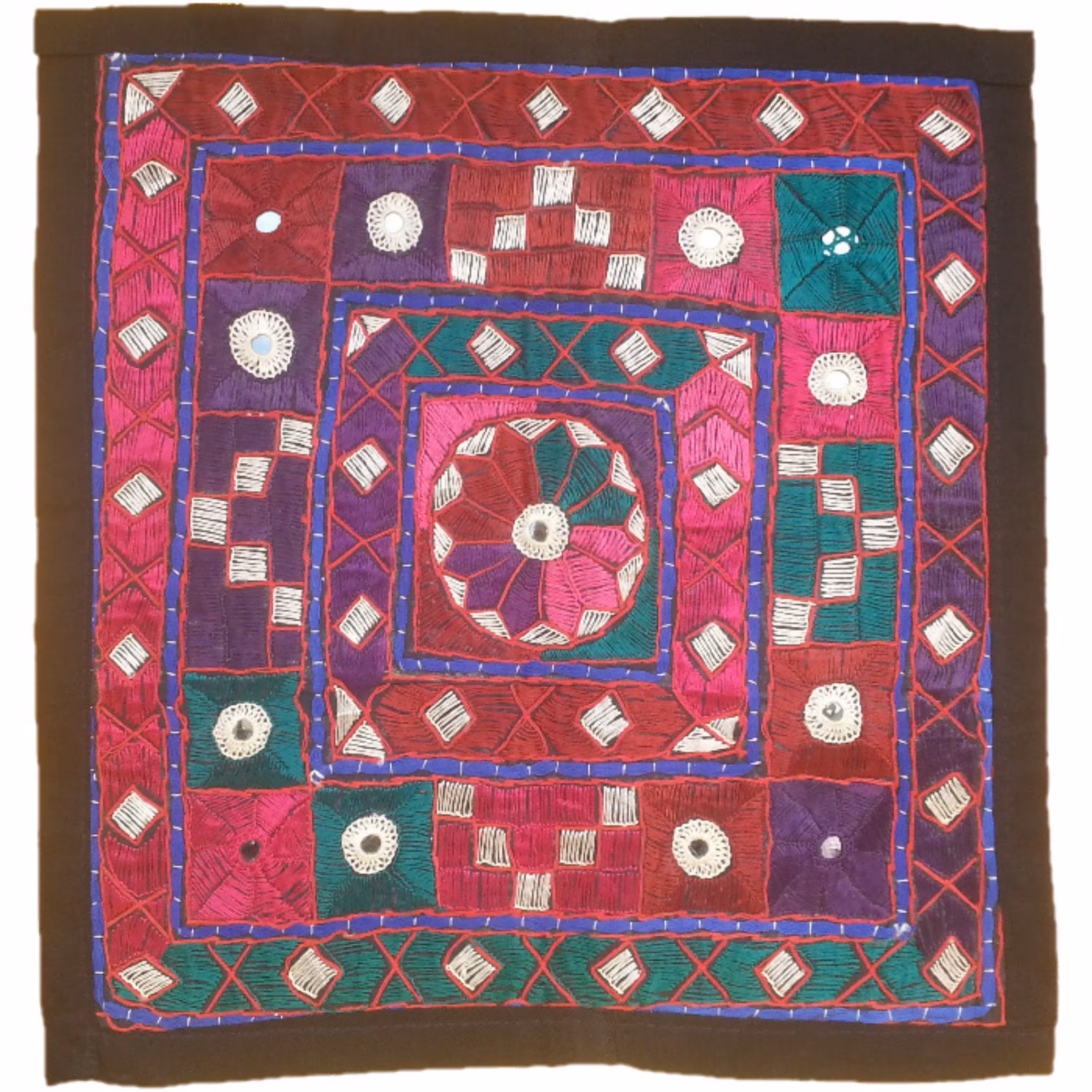 وسط میزی کوچک عسلی سوزن دوزی کد QUSOOZ97