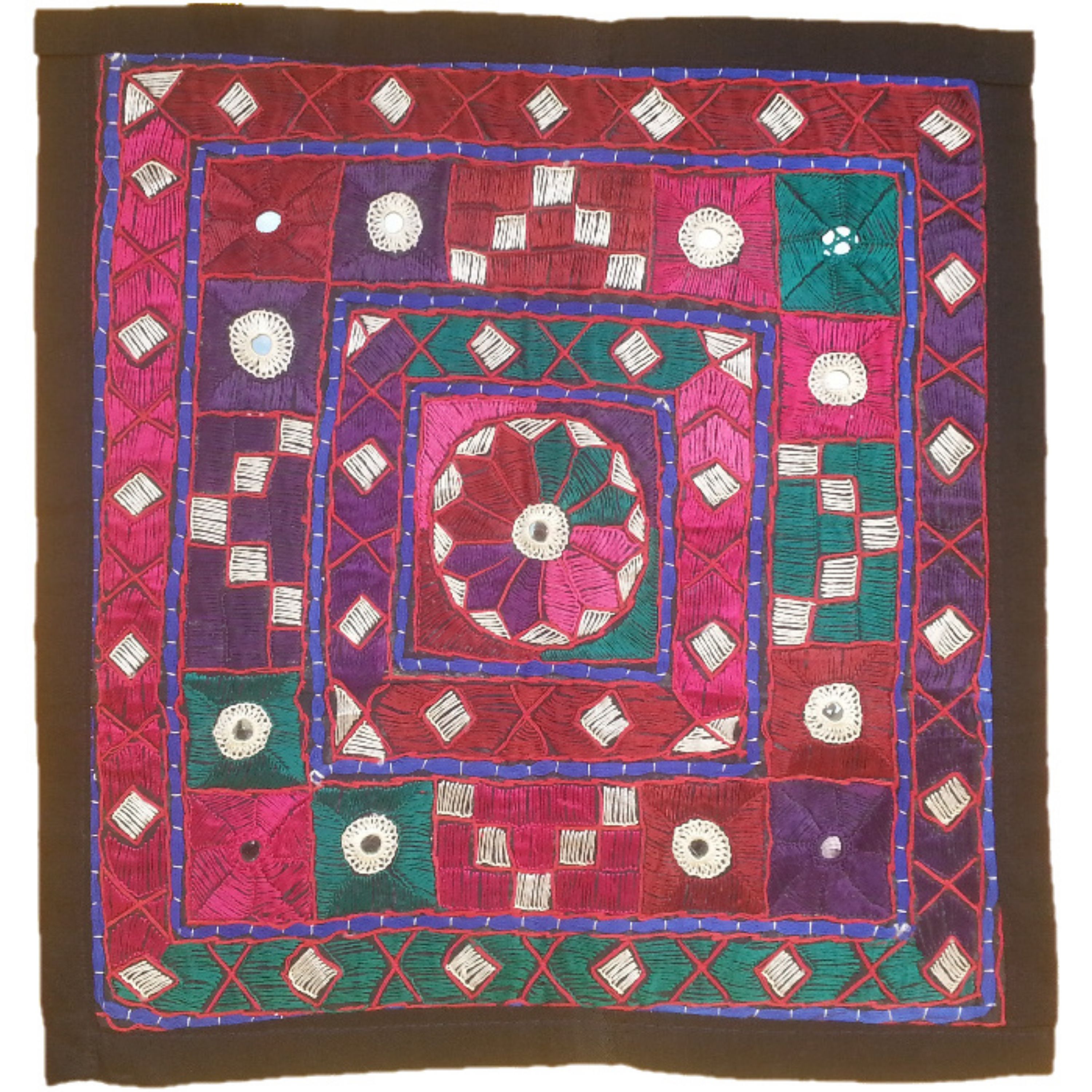 وسط میزی کوچک عسلی سوزن دوزی کد QUSOOZ97