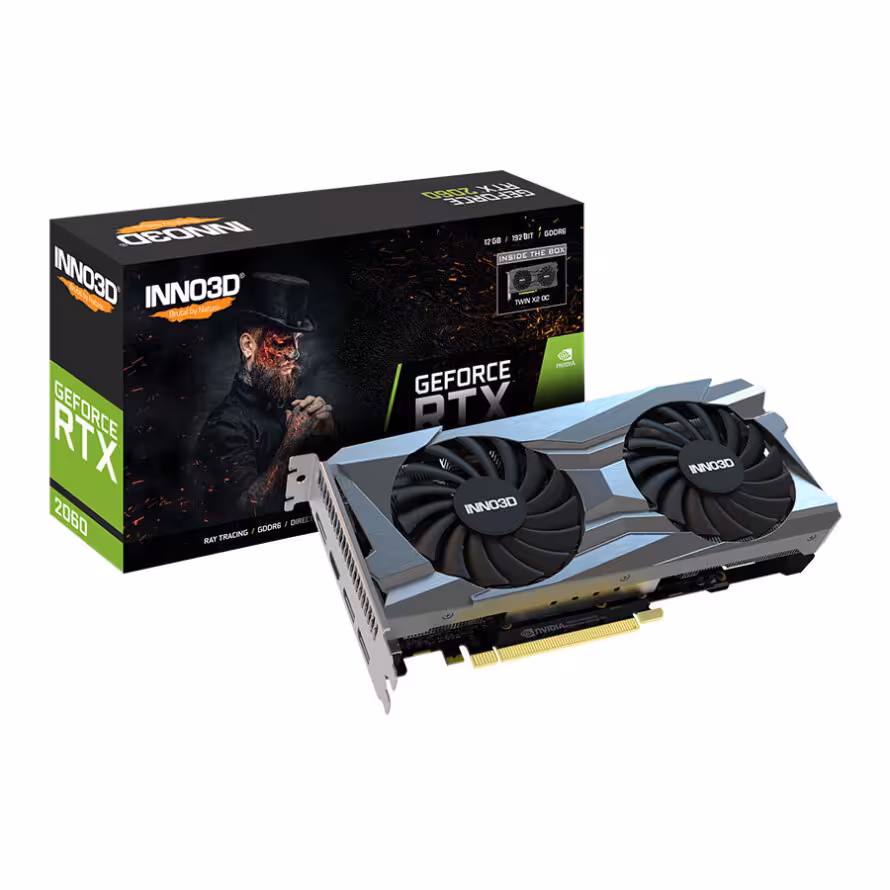 کارت گرافیک اینو تری دی Geforce RTX 2060 12GB OC
