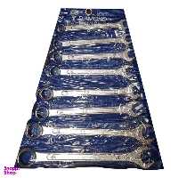 مجموعه 8 عددی اچار یکسر تخت یکسر رینگی