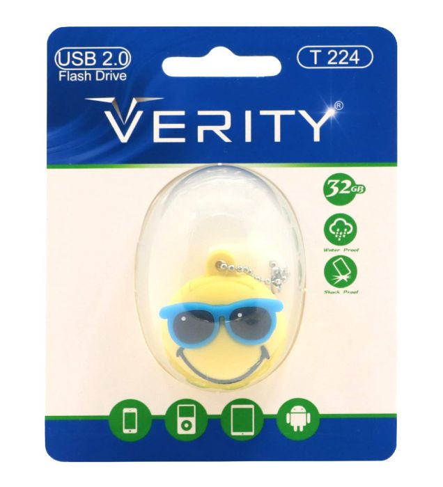 فلش مموری وریتی مدل T224 ظرفیت 32 گیگابایت