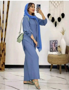 مانتو شلوار زنانه ابروبادی