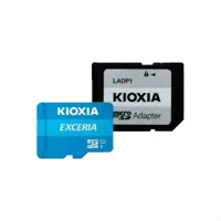 کارت حافظه microSDHC کیوکسیا مدل EXCERIA ظرفیت 64 گیگابایت به همراه آداپتور SD
