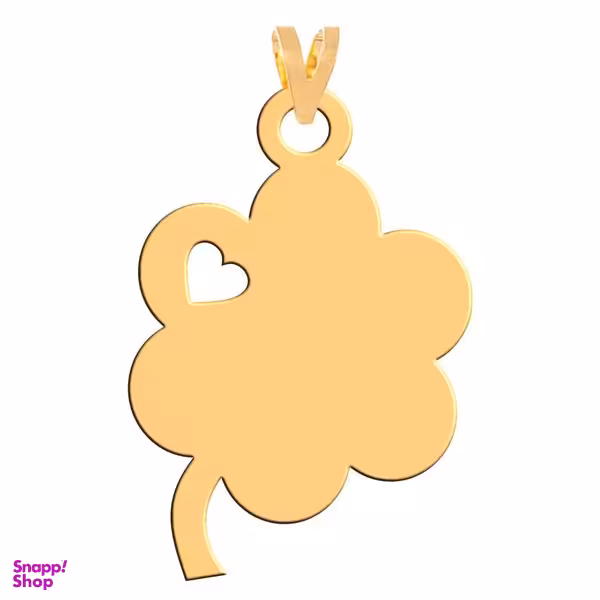 آویز گردنبند طلا 18 عیار زنانه شمیم گلد گالری مدل درخت و قلب