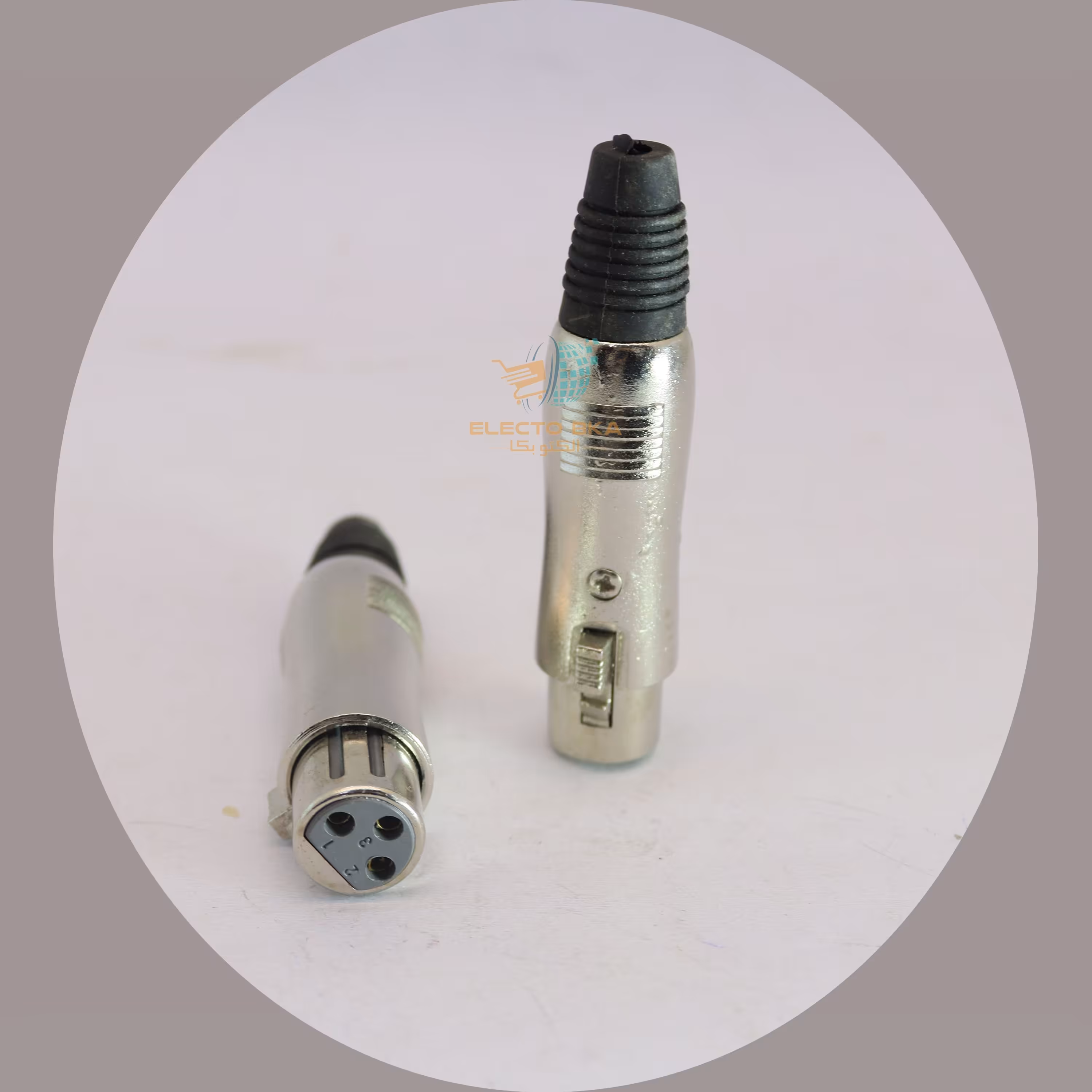 فیش کنون 3 پین - فروش عمده لوازم برقی الکتوبکا 718