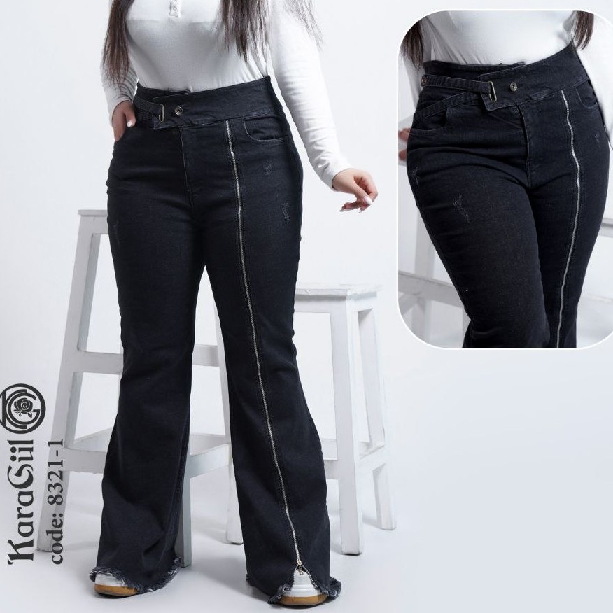 شلوار جین سوپر کش بیگ سایز