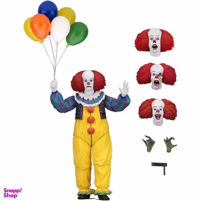 اکشن فیگور نکا مدل پنی وایز سری ایت Pennywise IT کد 45460