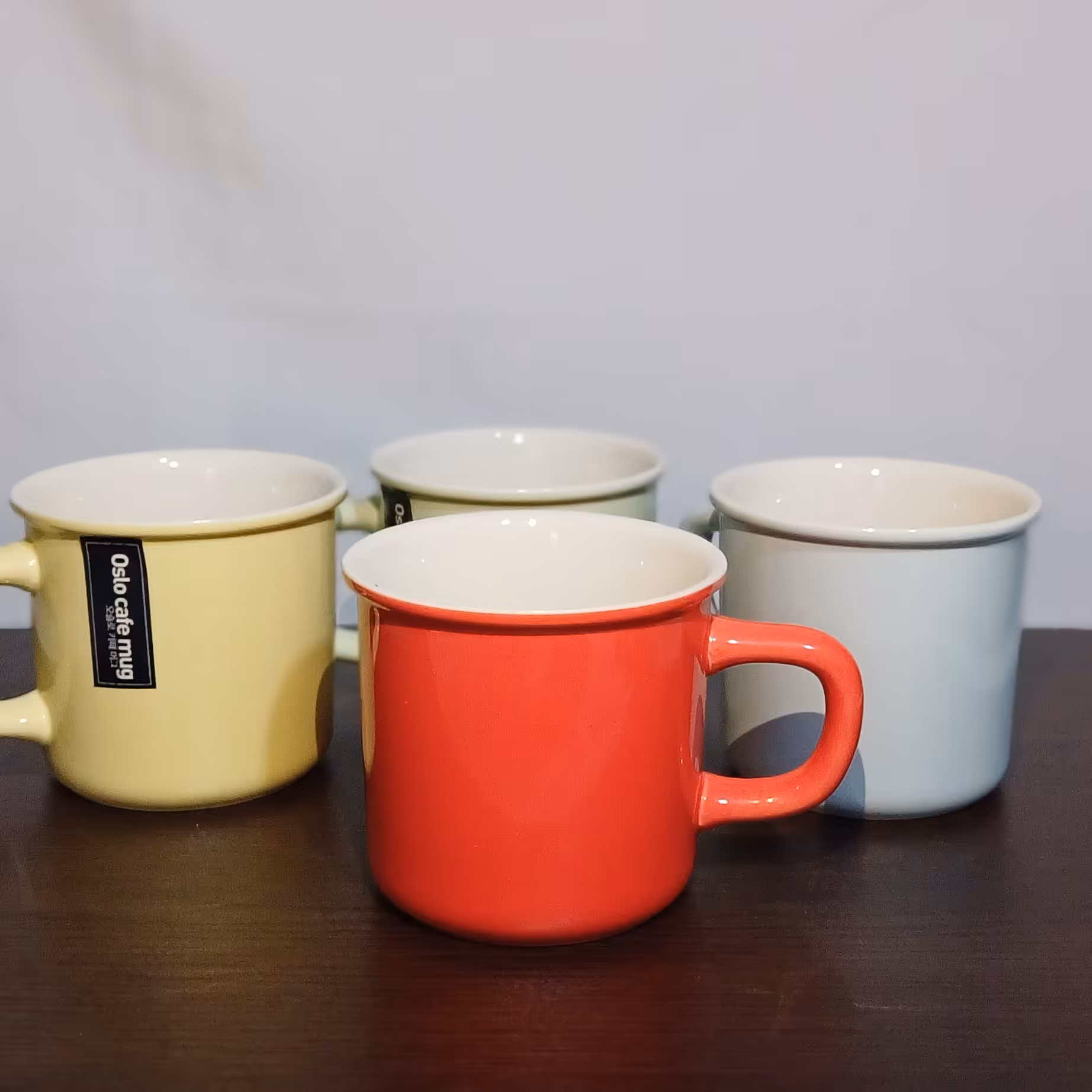 ماگ   لبه دار رنگی 