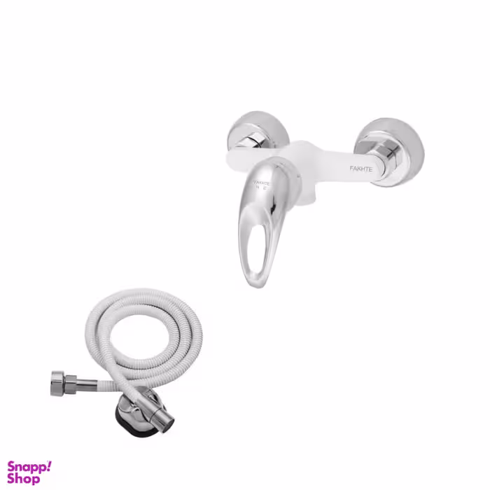 شیر سرویس بهداشتی فاخته مدل اورانوس کد WCBASK به همراه شلنگ