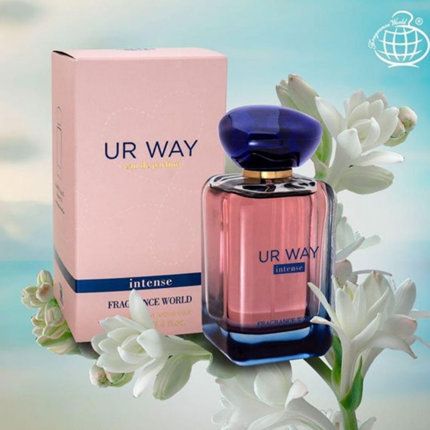 ادکلن یو آر وی اینتنس فرگرانس ورد Ur Way اصل زنانه intense Fragrance World
قیمت و خرید ادکلن