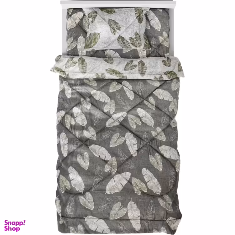 روتختی یکنفره طرح برگ مجموعه 4 عددی