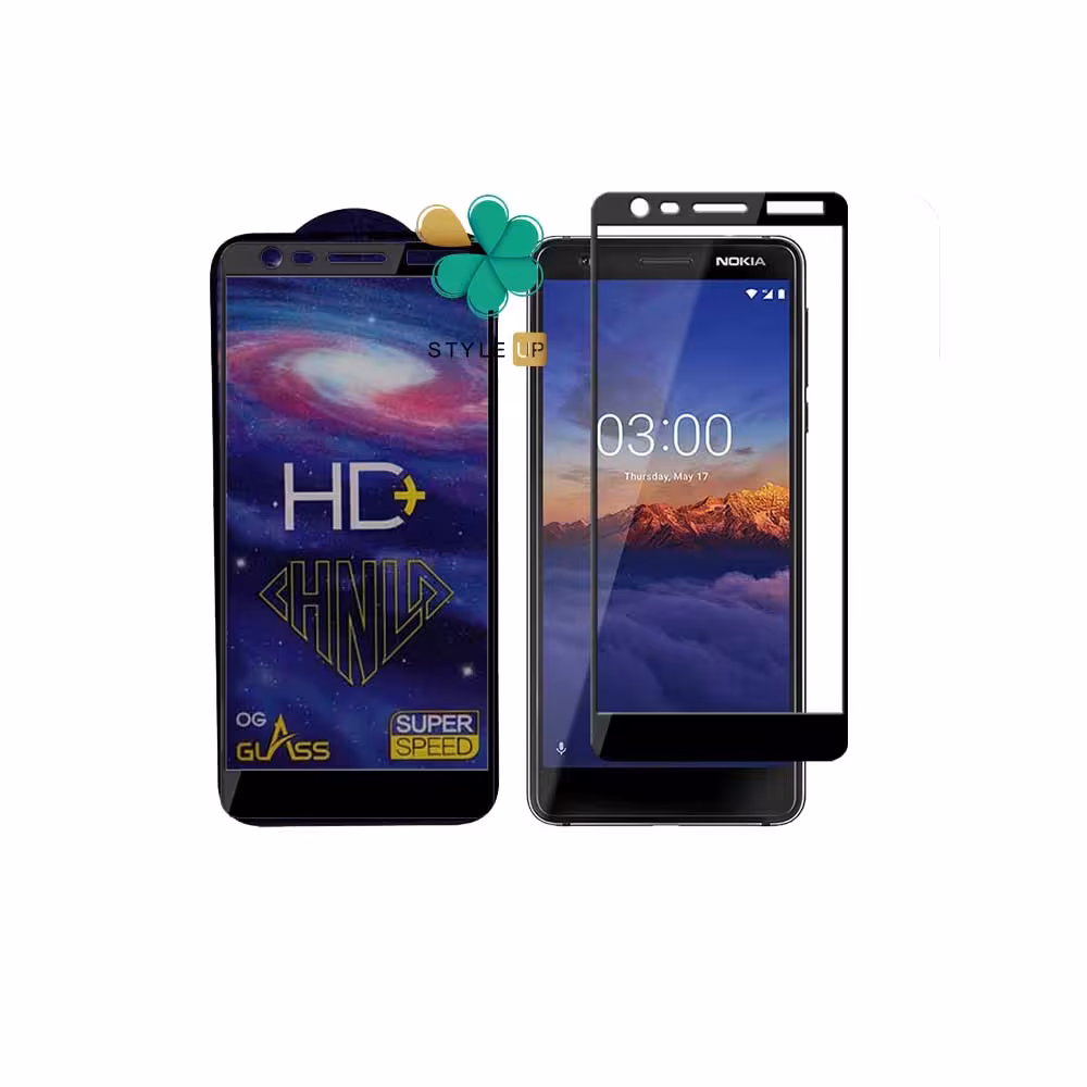 گلس فول گوشی نوکیا Nokia 3.1 مدل HD Plus