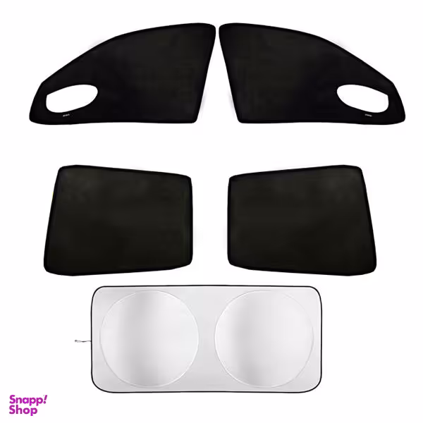 آفتاب گیر شیشه خودرو پاسیکو مدل P522x مناسب برای دنا مجموعه 5 عددی