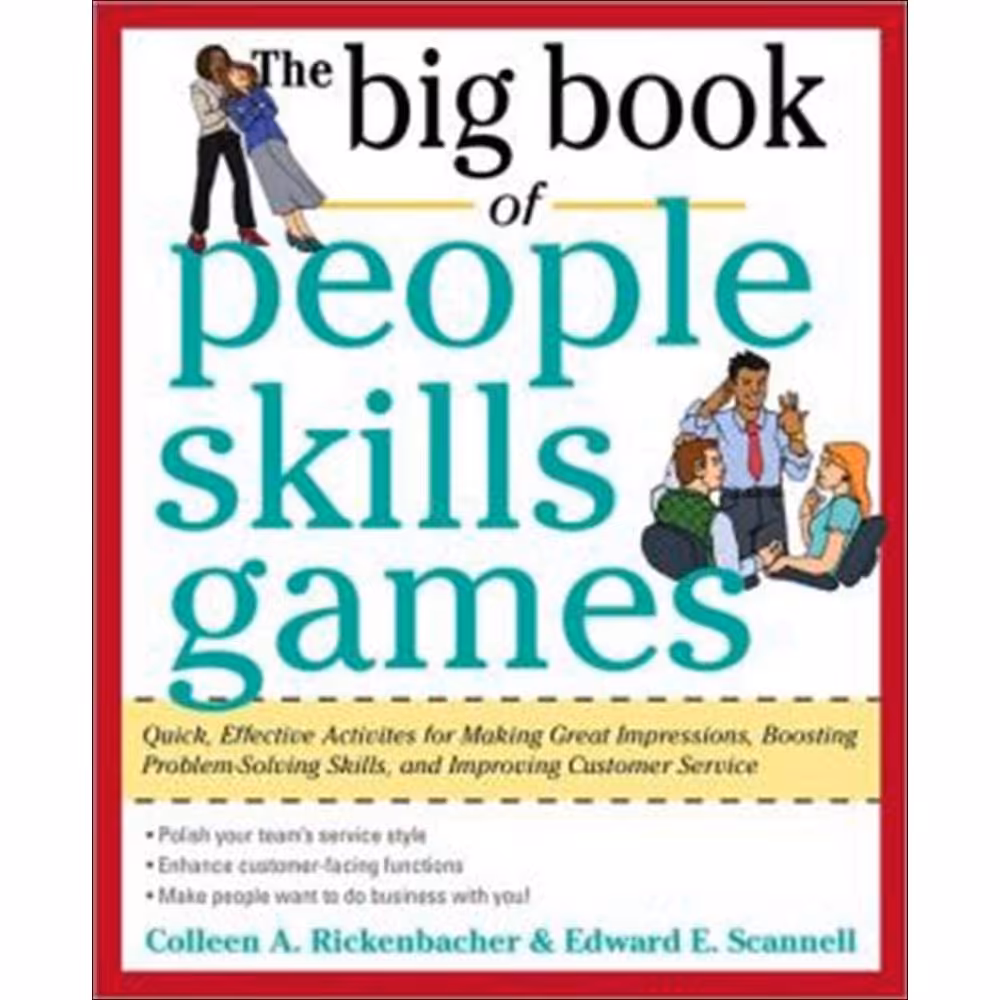 کتاب زبان اصلی The Big Book of People Skills Games انتشارات McGraw Hill