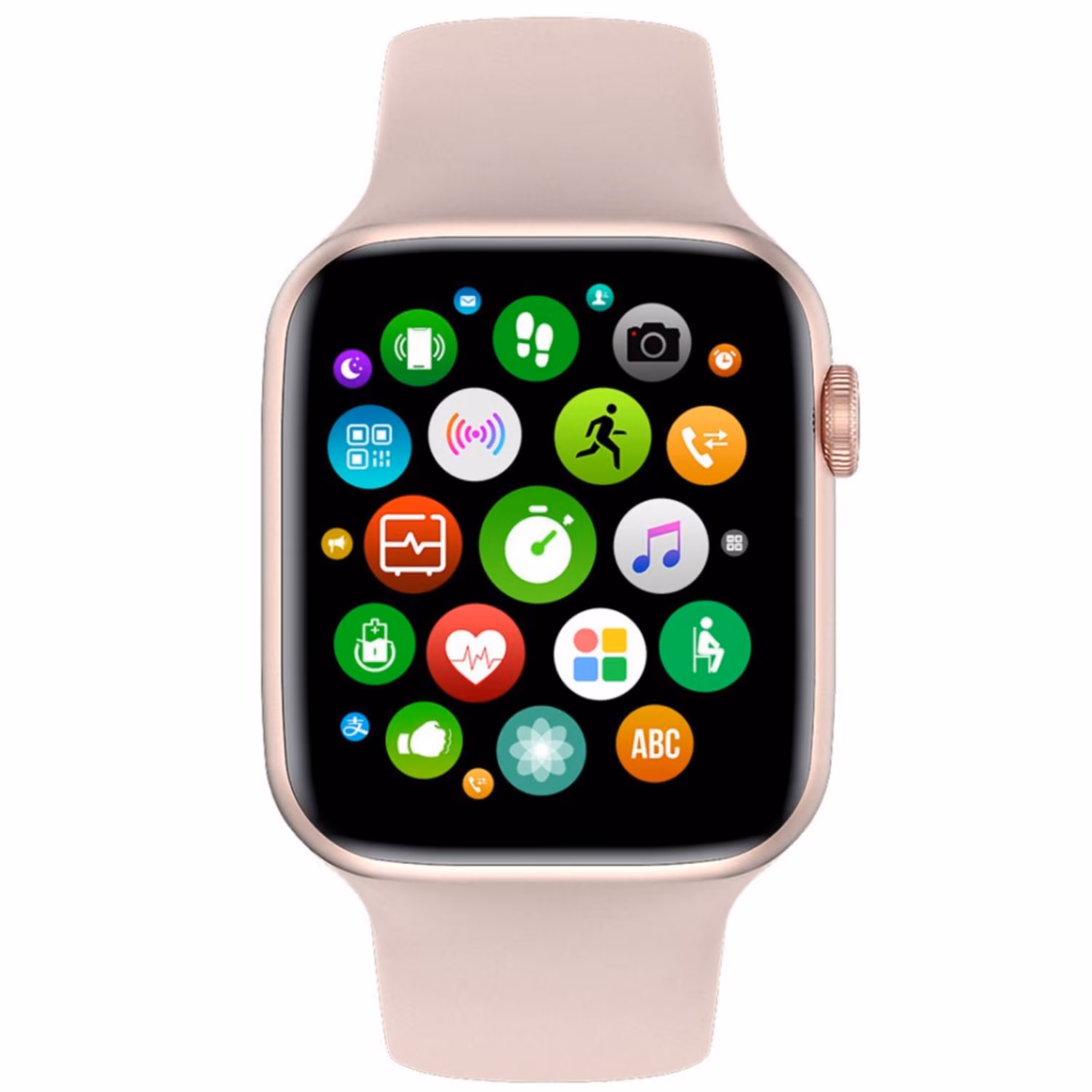 ساعت هوشمند مدل W6 رزگلد (سیم کارت خورنیست)