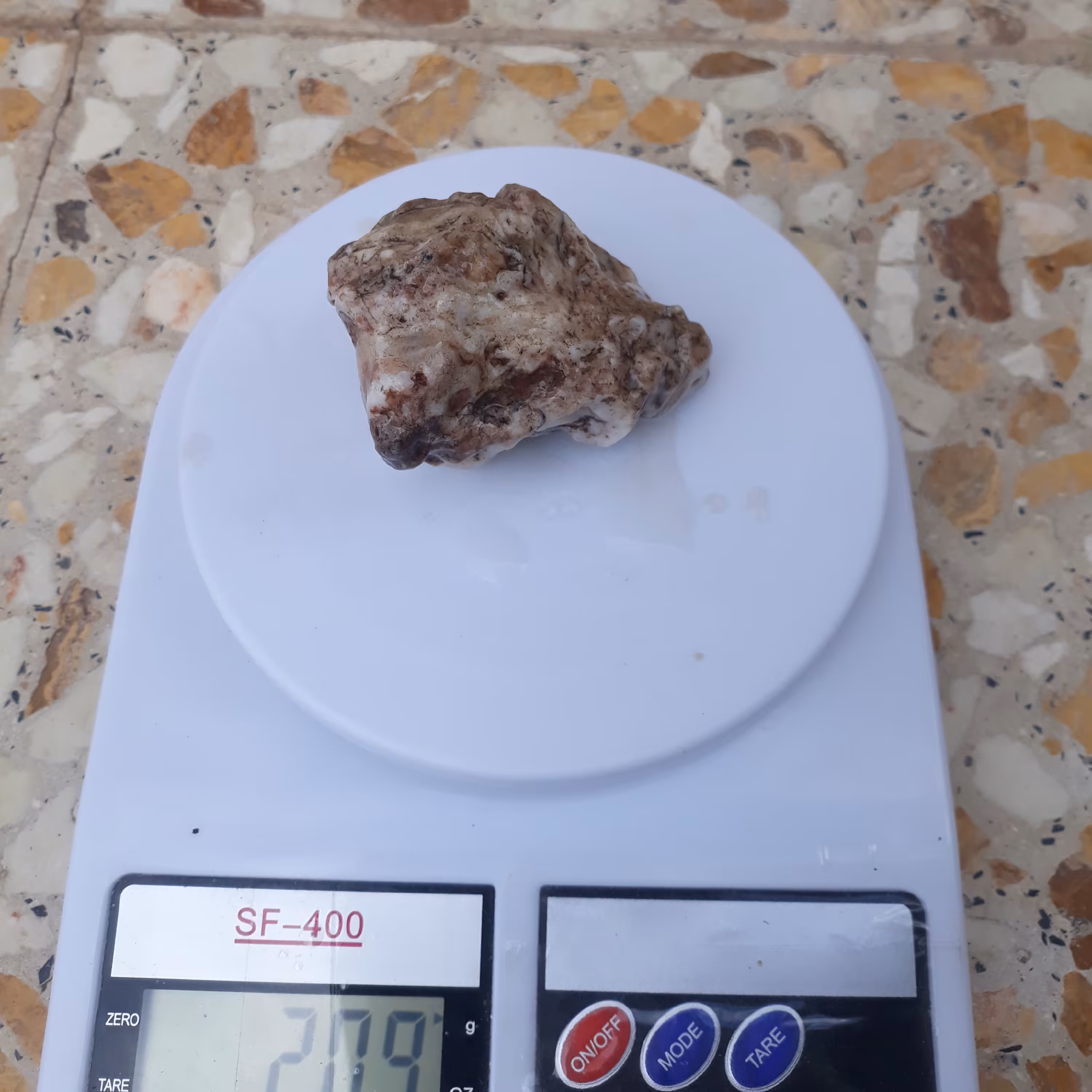 سنگ راف جاسپر زیبا209گرم