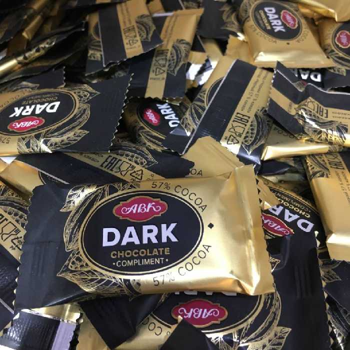 شکلات تلخ 57 درصد ABK اوکراین 200 گرم