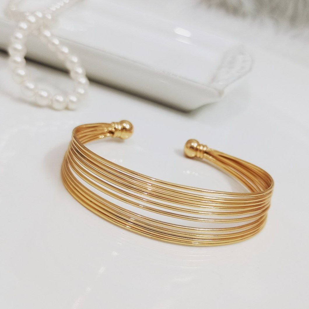 دستبند النگویی سیمی