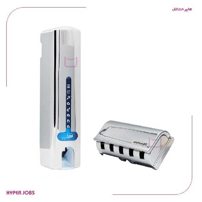 دستگاه خمیر دندان اسپادانا رنگ کروم 