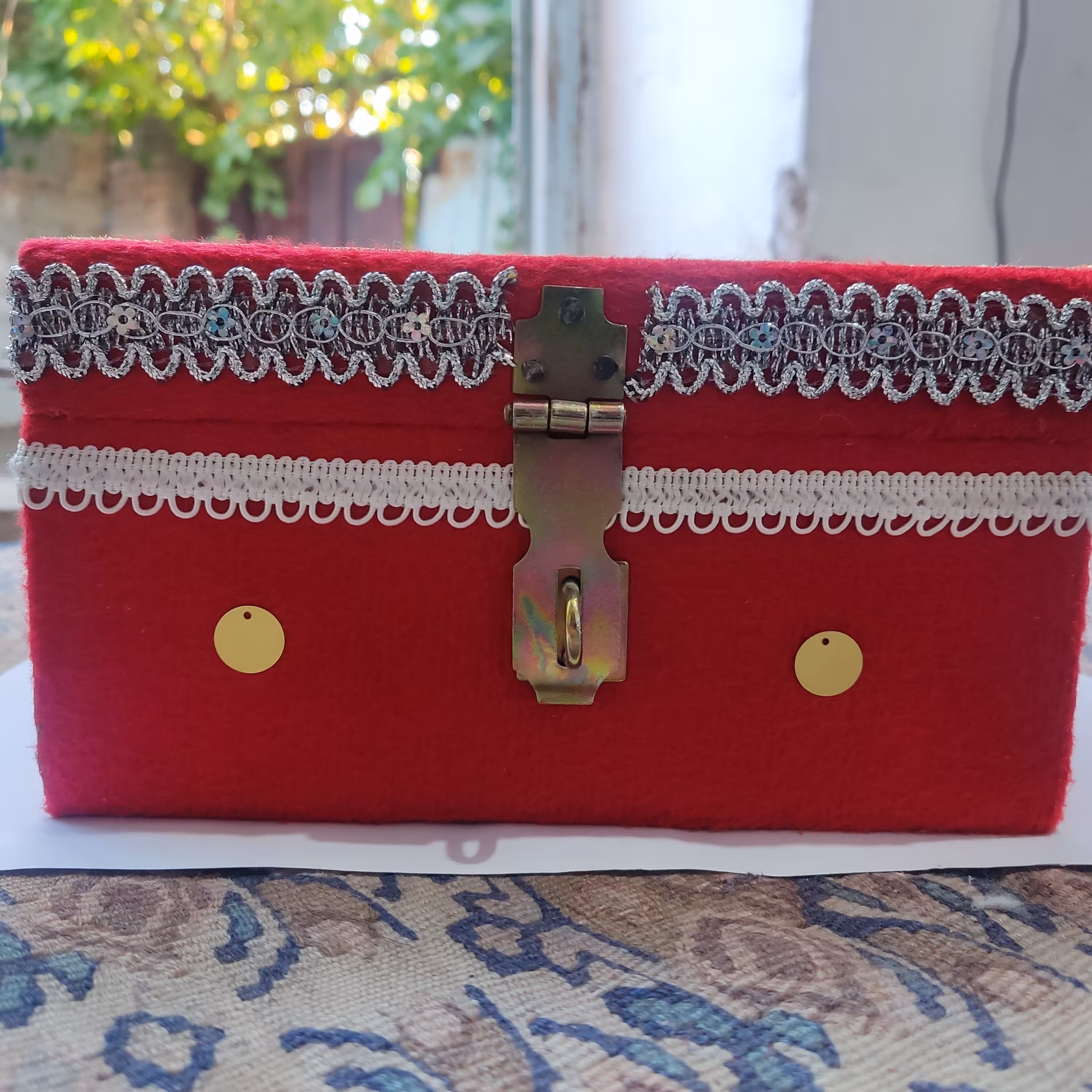 صندوقچه چوبی سایز متوسط