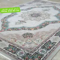 فرش ماشینی9متری طرح کارینا رنگ فیلی700شانه تراکم2550نخ اکریلیک