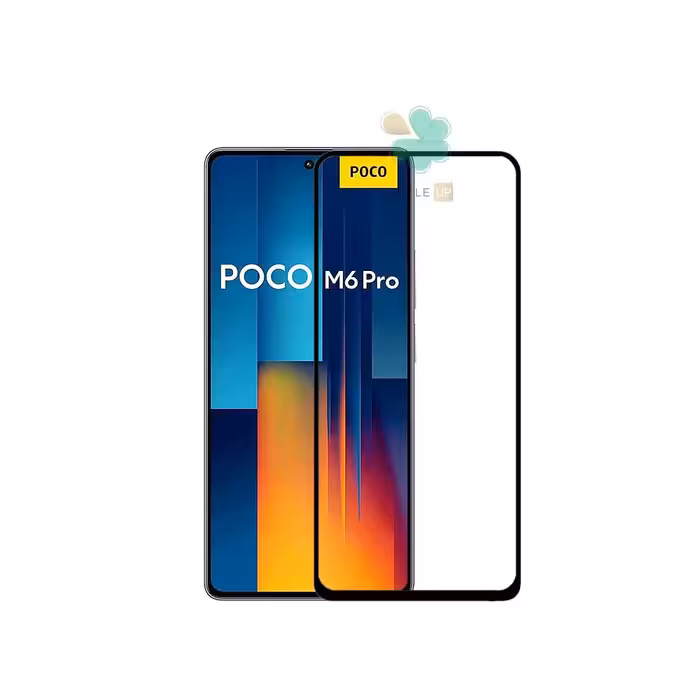گلس گوشی تمام صفحه مناسب Xiaomi Poco M6 Pro