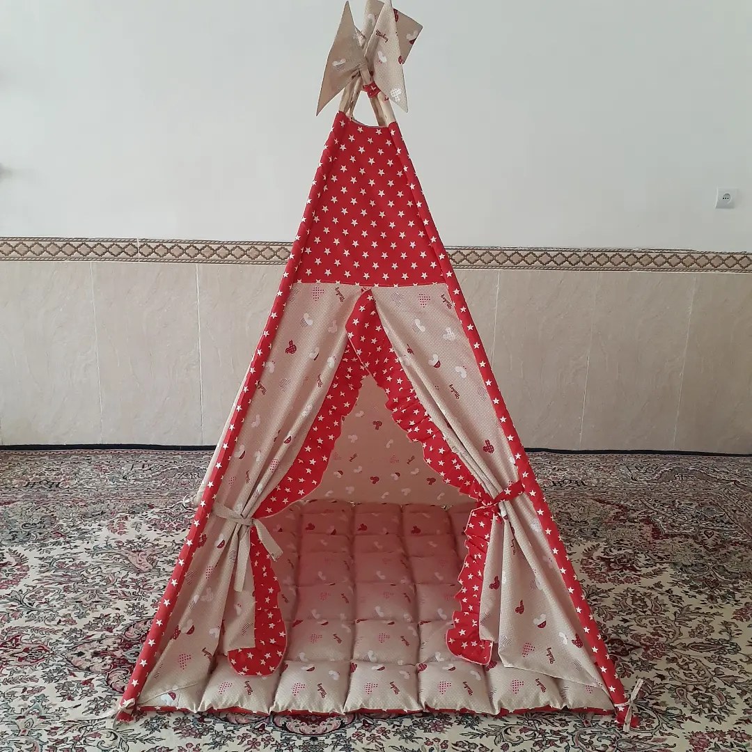 چادر سرخپوستی و چادر بازی بچه ها