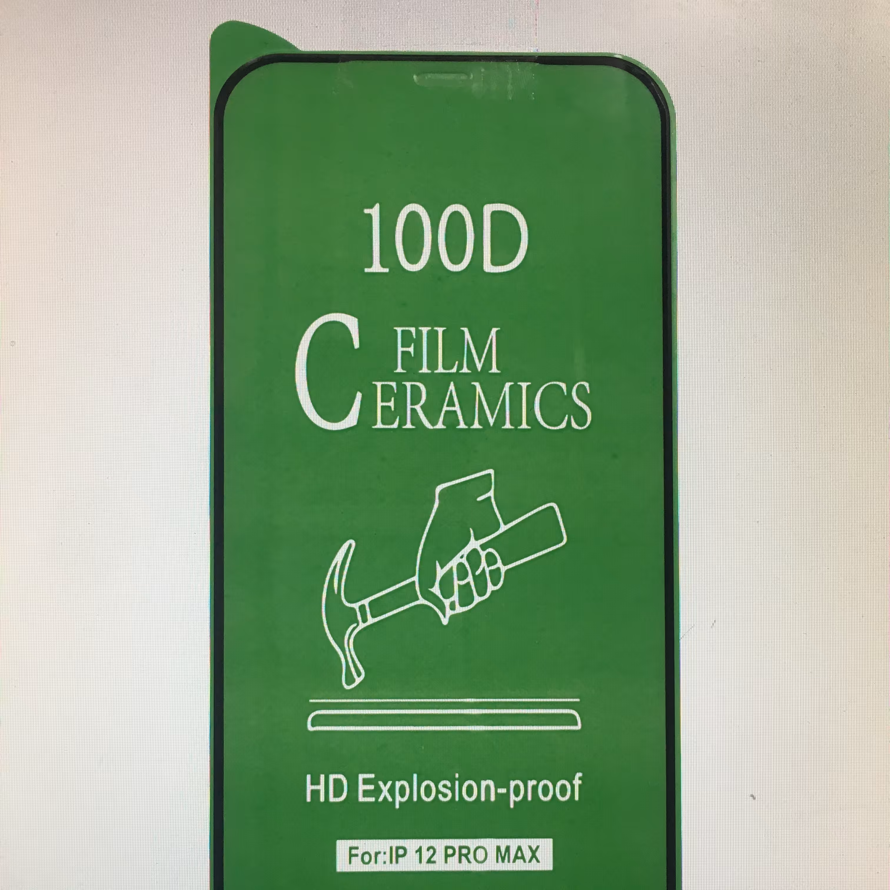 گلس ضد خش iphone 12 pro max مدل 100D