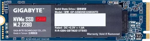 حافظه SSD اینترنال 256 گیگابایت Gigabyte مدل GP-GSM2NE3256GNTD NVMe M.2