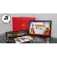 نیم پک چرتکه با پوشه حجیم (کتاب ترم 1 دوست کوچک)