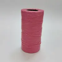 نخ موم زده مکرومه بافی 10 متری صورتی،مارک کرد، کد216