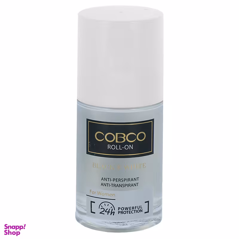 رول ضد تعریق زنانه کوبکو مدل BLACK WHITE حجم 75 میلی لیتر