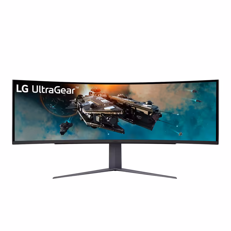 خرید مانیتور 49 اینچ ال جی Monitor LG UltraGear 49GR85DC-B 49 Inch با بهترین قیمت