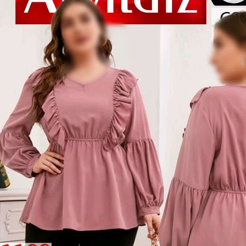 شومیز سایز بزرگ شیک کالباسی مجلسی سایزبزرگ 44 تا 60