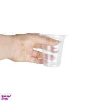 لیوان یکبار مصرف مدل ساده بسته 500 عددی بی رنگ