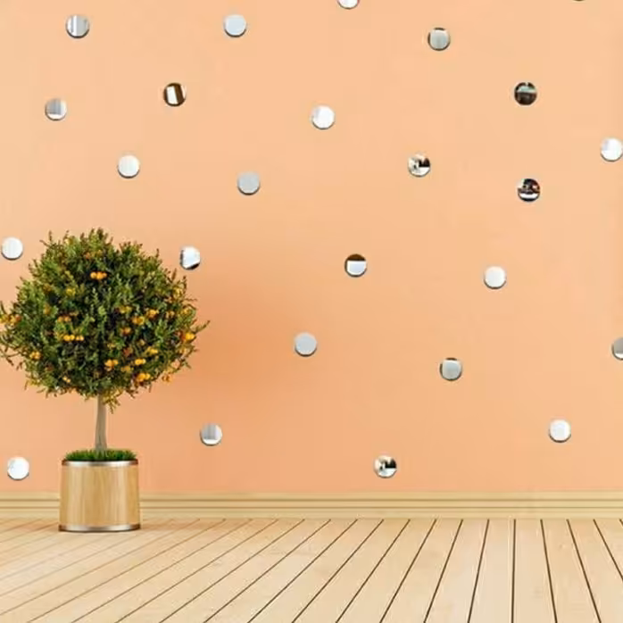 آینه پلکسی گلس مدل گرد گارانتی 18 ماهه و ضمانت اصالت کالا