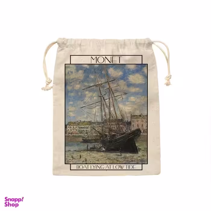 نظم دهنده ترمه طراحان ایده مدل قایق پهلو گرفته در عمق کم از مونه کد art0243 - L