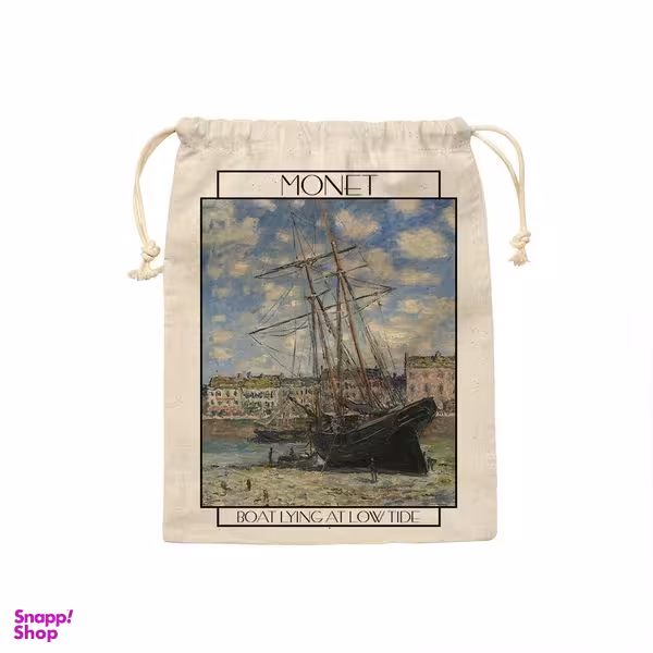 نظم دهنده ترمه طراحان ایده مدل قایق پهلو گرفته در عمق کم از مونه کد art0243 - L