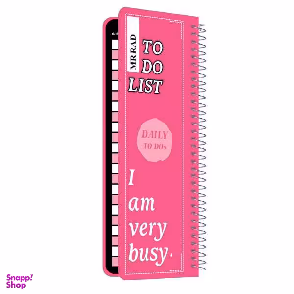 دفترچه یادداشت مستر راد (Mr Rad) مدل To Do List کد Iphone