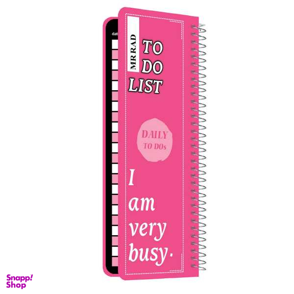 دفترچه یادداشت مستر راد (Mr Rad) مدل To Do List کد Iphone