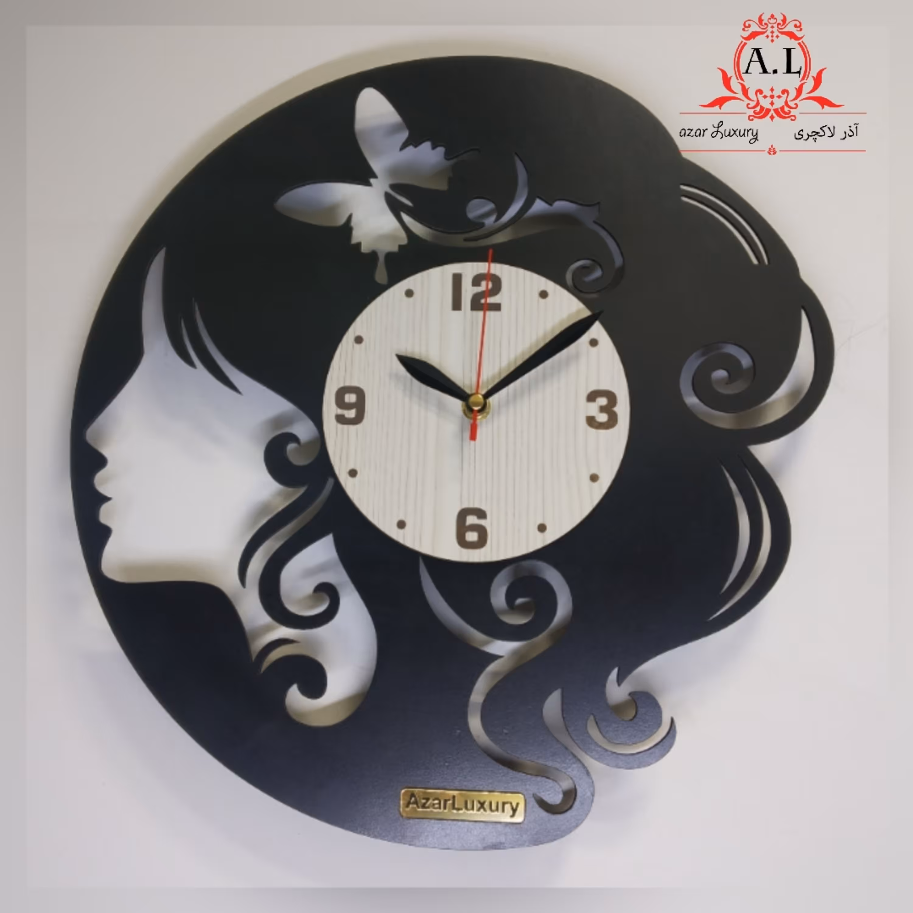 ساعت آرایشگاه زنانه کد 002