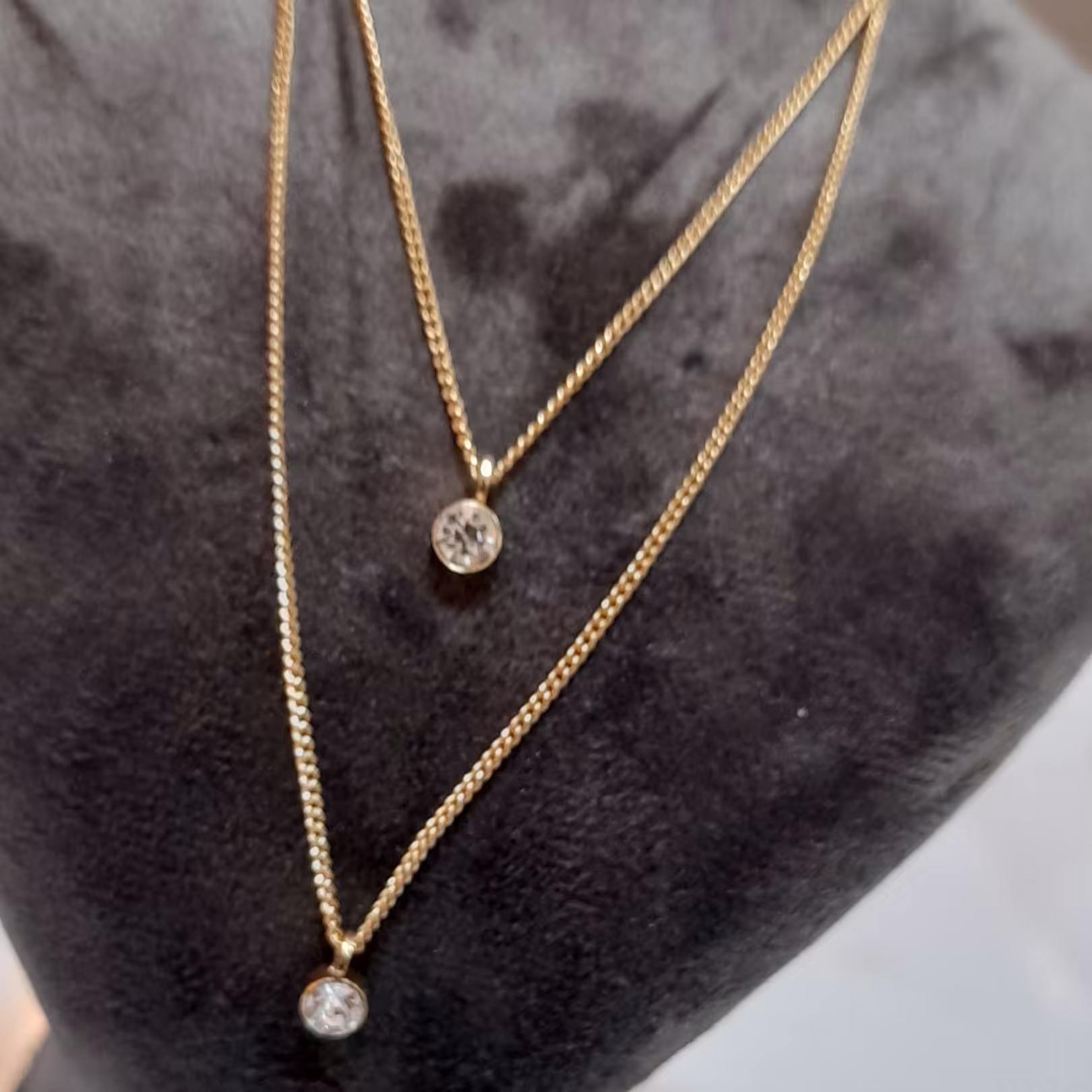 گردنبند دو ردیفه