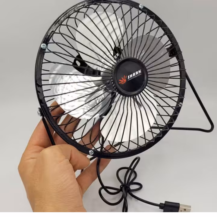 پنکه فلزی usb ابعاد 15 در 15