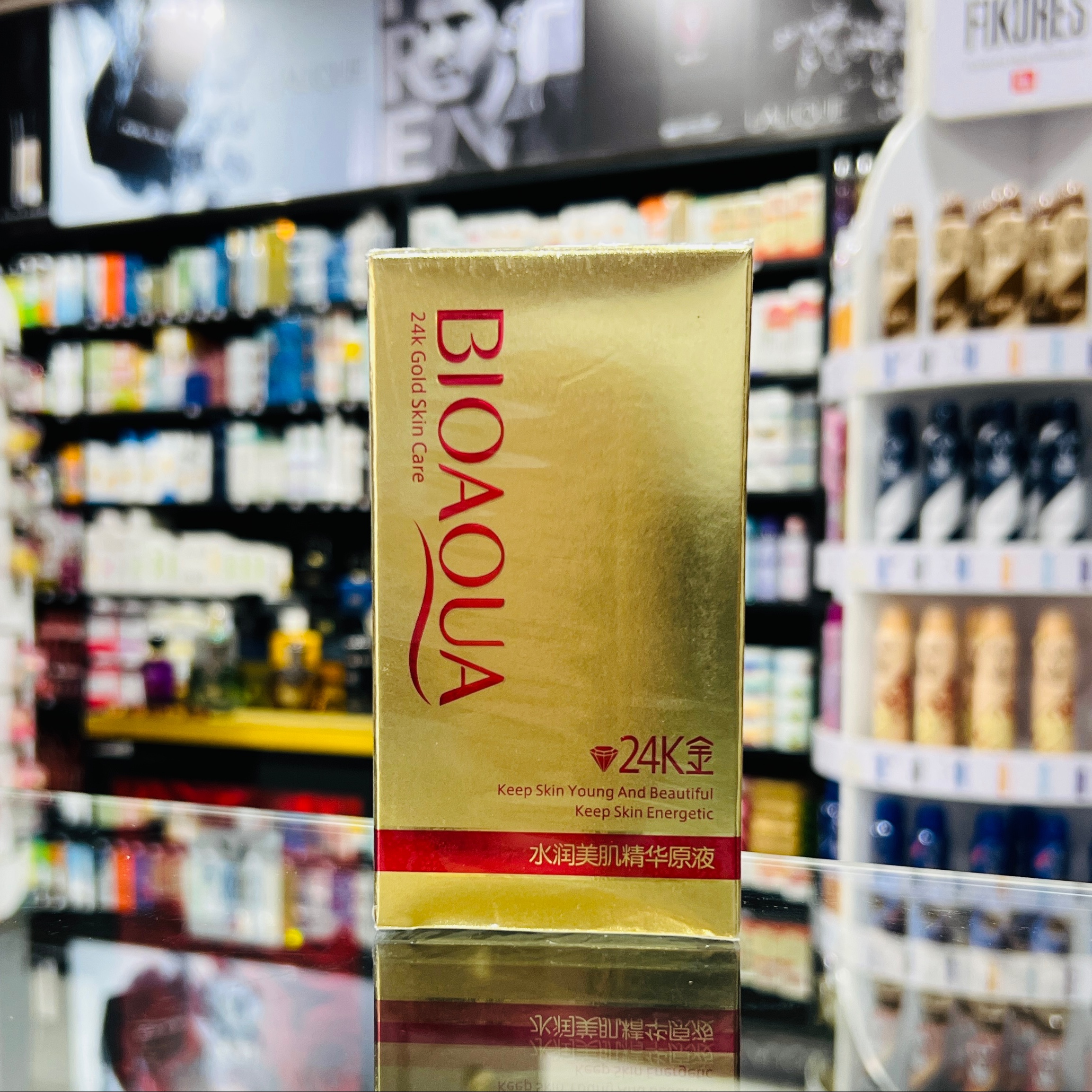 سرم صورت طلای 24 عیار بیواکوا Bioaqua حجم 30 میلی لیتر