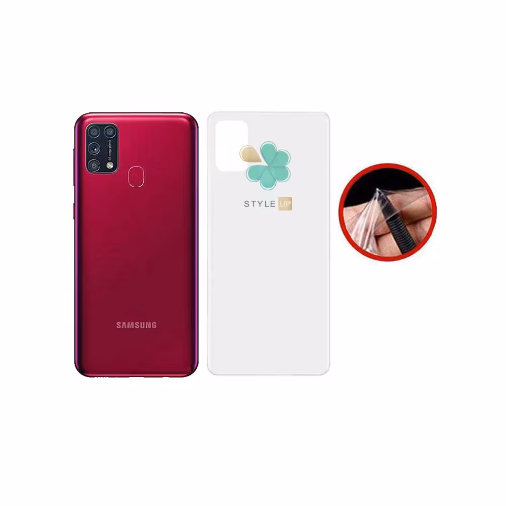 برچسب محافظ پشت گوشی سامسونگ Galaxy M31 Prime مدل مات