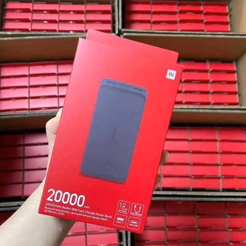 پاور بانک شیائومی ظرفیت 20 هزار دو پورت فست شارژ اورجینال