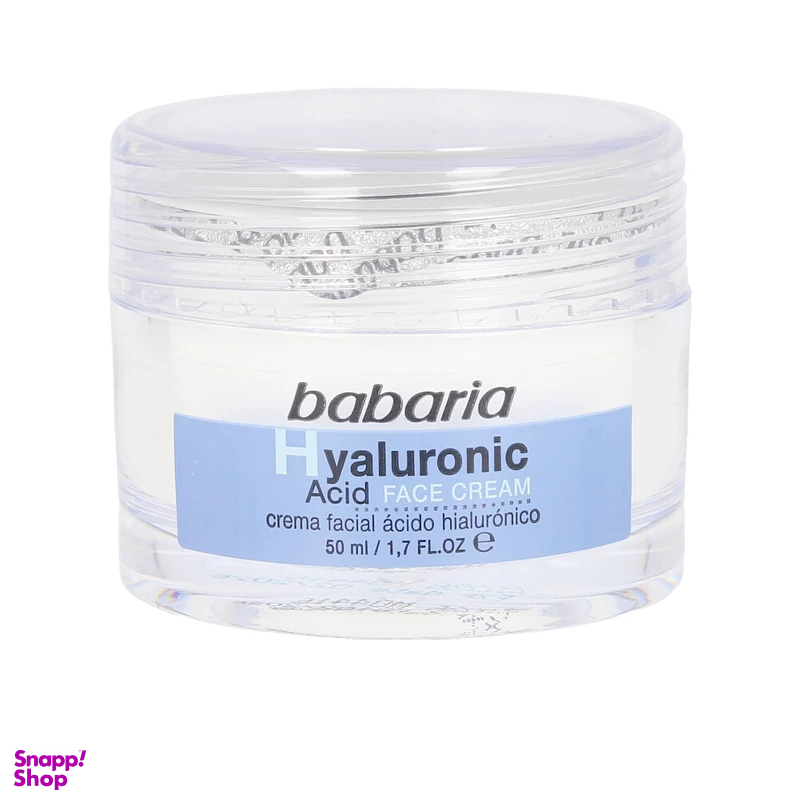 کرم آبرسان باباریا مدل Hyaluronic حجم 50 میلی لیتر