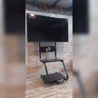 پایه ایستاده تلویزیون،پایه دیواری تلویزیون ورق ضخیم و کیفیت بالا 