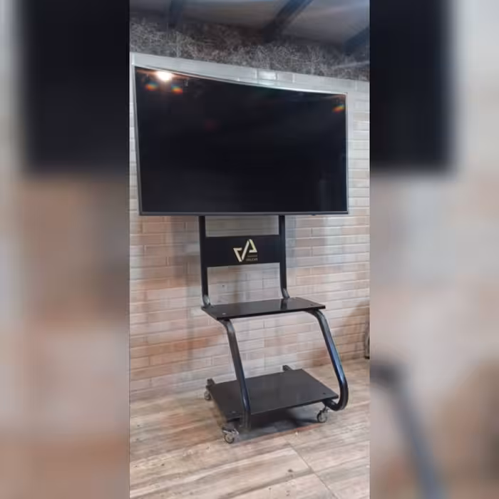 پایه ایستاده تلویزیون،پایه دیواری تلویزیون ورق ضخیم و کیفیت بالا 